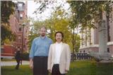 张元明教授和美国Steve博士在哈佛大学